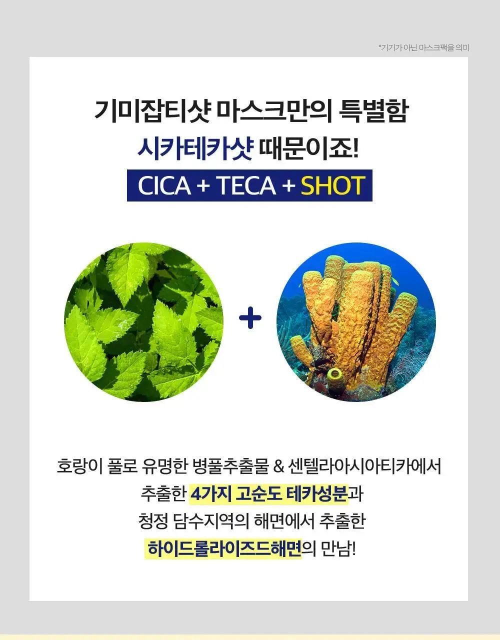 [붙이는고순도비타민C] CKD 비타씨테카 기미잡티샷 마스크 3종 택1 상세페이지 7